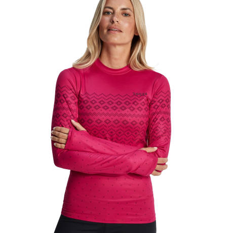 TOG24 - Womens/Ladies Snowdon Fair Isle Base Layer Top