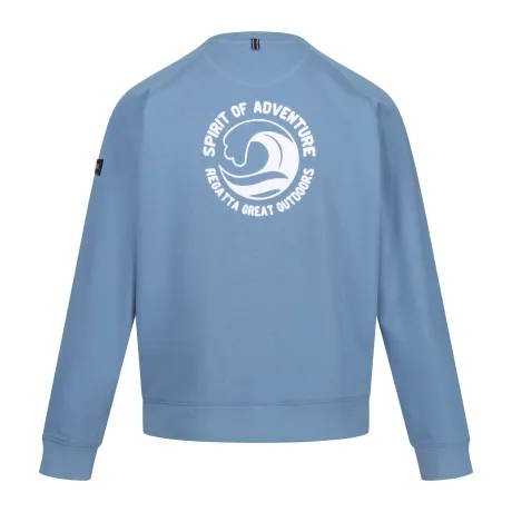 Regatta - Mens Nithsdale Wave Crew Neck Sweatshirt