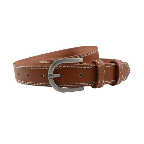 Unique Bargains- Single Prong Buckle Double Stitch Belt