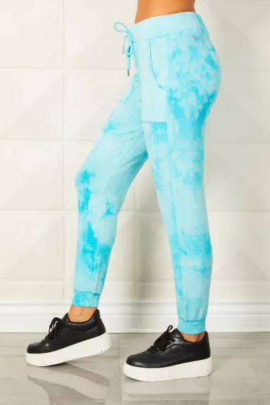 Jogging Soft Stretch Tie Dye