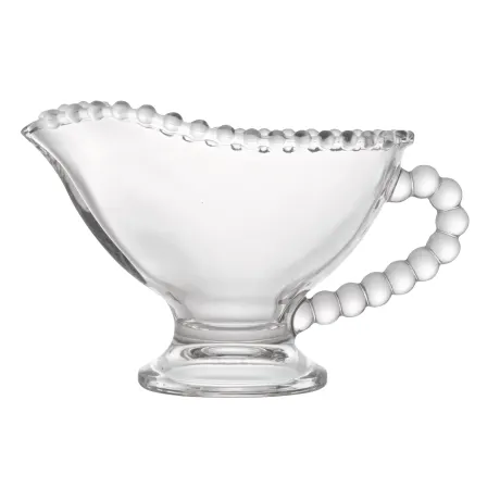 Pearl Collection Crystal Gravy Boat 140ml 13x7x9cm