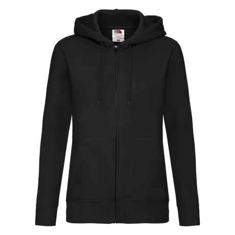 Fruit of the Loom - Womens/Ladies Premium Lady Fit Full Zip Hoodie