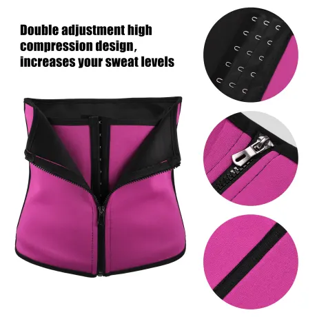 Allegra K- Neoprene Sweat Tummy Tuck Band