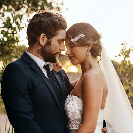 Allegra K - Barrettes à cheveux de mariage en fausse feuille de cristal