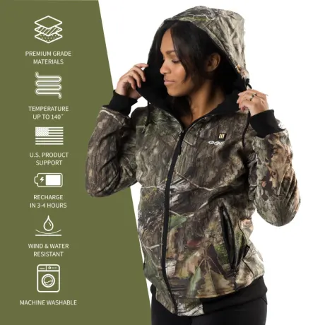 Gobi Heat - Shadow Women's Heated Hunting Hoodie