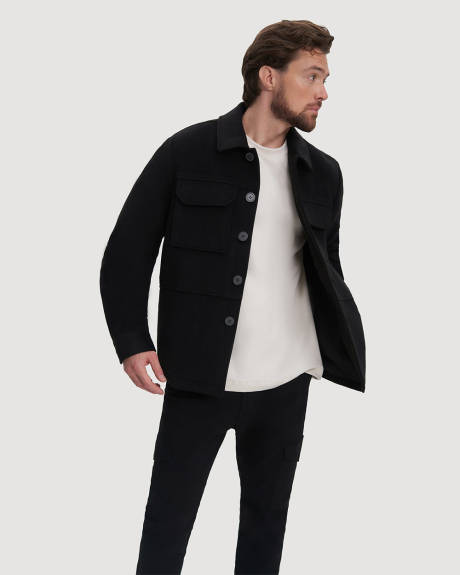 Noize - Veste à Poches Multiples en Laine Végétalienne Amari pour Hommes