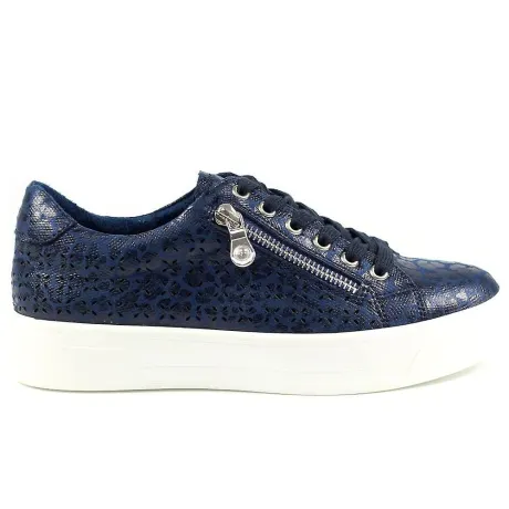 Lunar - Womens/Ladies Charm Leopard Print Sneakers