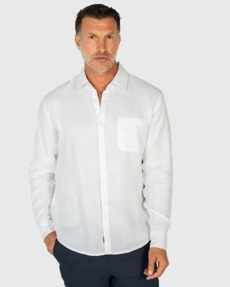 Coast Clothing Co. - Long Sleeve Linen Shirt