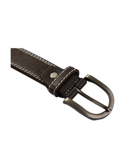 Unique Bargains- Single Prong Buckle Double Stitch Belt