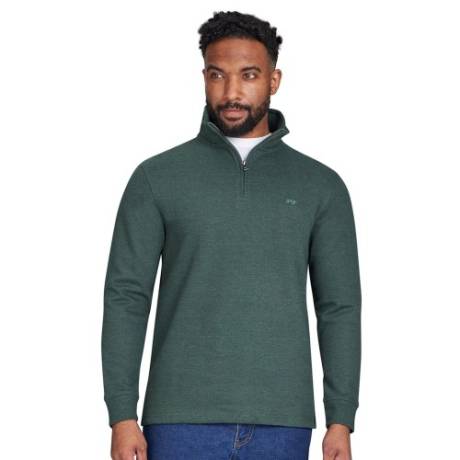 Raging Bull - Mens Classic French Rib Quarter Zip Sweater