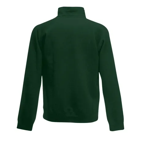 Fruit of the Loom - Mens Zip Neck Sweatshirt