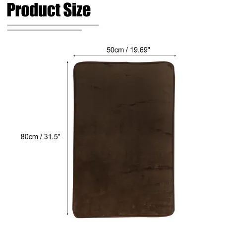 Unique Bargains- Bathroom Rug Polyester Mat