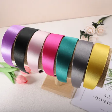 Unique Bargains- Wide Satin Headband