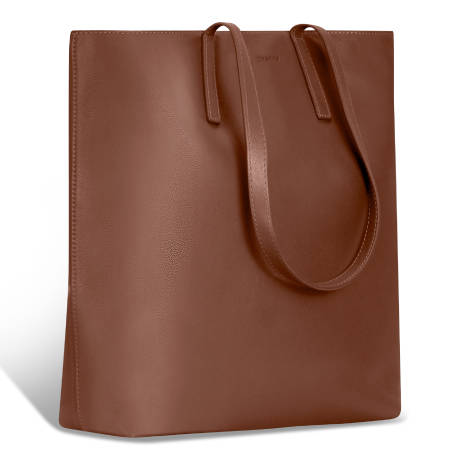 Onyx Collection - Leather Vertical Tote