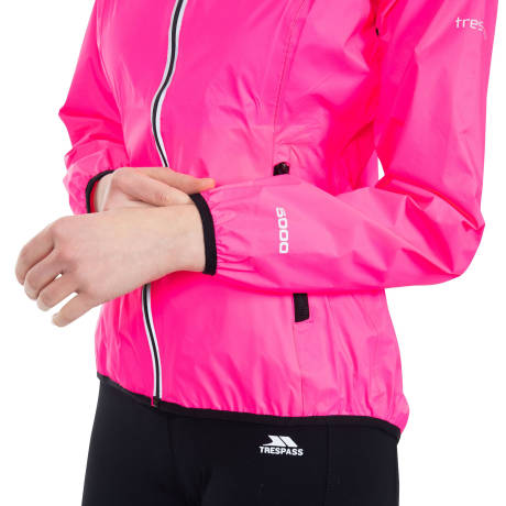 Trespass - Womens/Ladies Beaming Packaway Hi-Vis Jacket