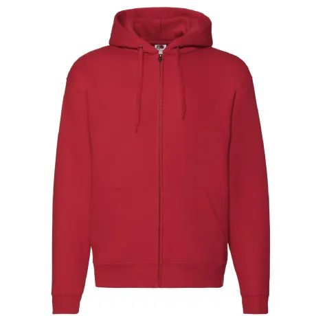 Fruit of the Loom - Mens Zip Through Hooded Sweatshirt / Hoodie