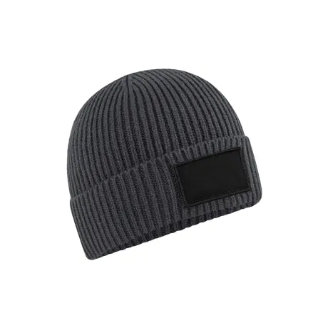 Beechfield - Fashion Woven Patch Beanie