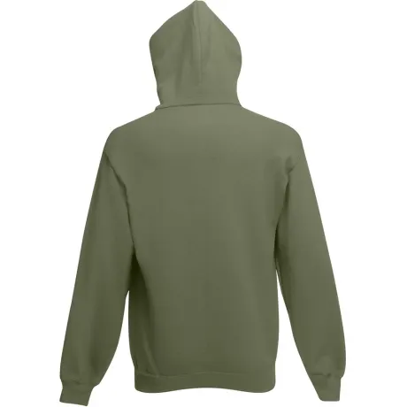 Fruit of the Loom - Mens Hooded Sweatshirt Jacket