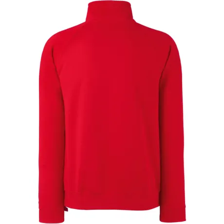 Fruit of the Loom - Mens Zip Neck Sweatshirt Top