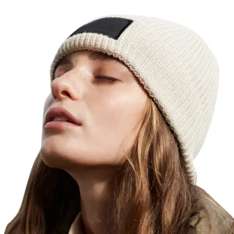 Beechfield - Fashion Woven Patch Beanie