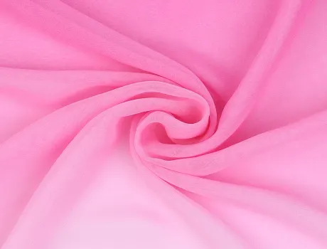 Allegra K- Écharpe longue en mousseline de soie pour femme avec dégradé de couleurs