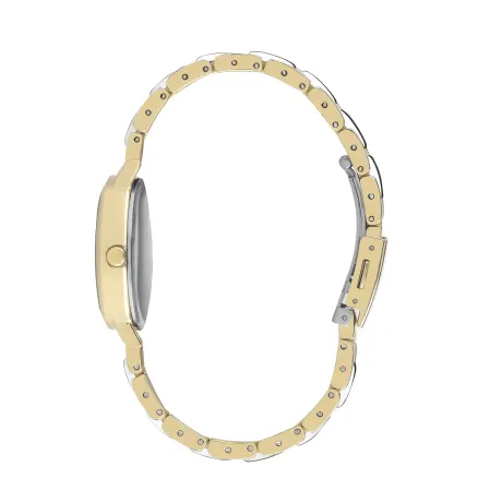 LEE COOPER-Women's Yellow Gold 34mm  watch w/White Dial