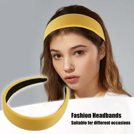 Unique Bargains- Faux Leather Hair Bands Headband