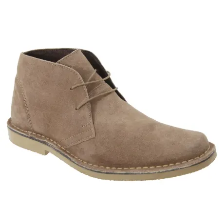 Roamers - Mens Real Suede Classic Desert Boots