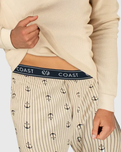 Coast Clothing Co. - Coast Anchors PJ Set