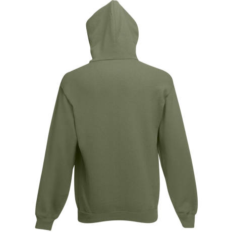 Fruit of the Loom - Mens Zip Through Hooded Sweatshirt / Hoodie