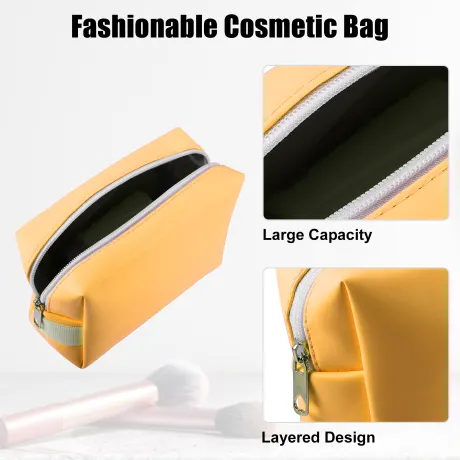 Unique Bargains- Cosmetic Travel Waterproof Pouch Case Toiletry Bag