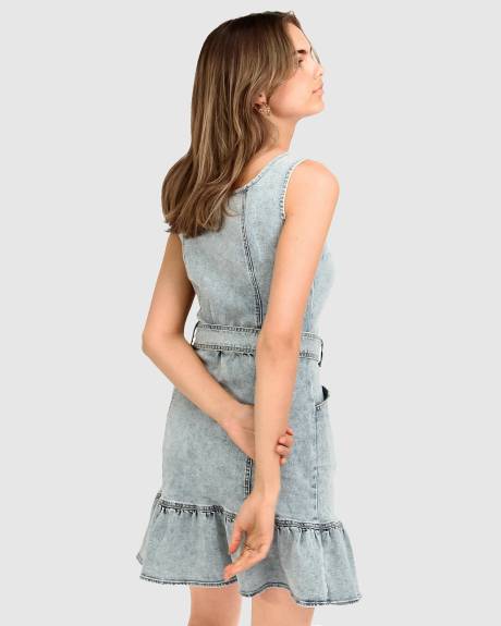 Belle & Bloom Minirobe en jean rendezvous