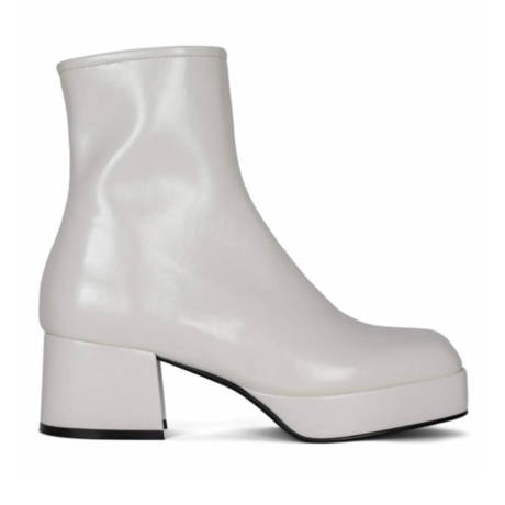 Bottines Jeffrey Campbell en blanc