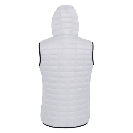 2786 - Womens/Ladies Honeycomb Zip Up Hooded Vest