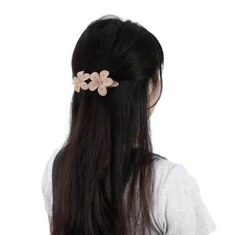 Unique Bargains - Flower Shaped Cute Hair Clips