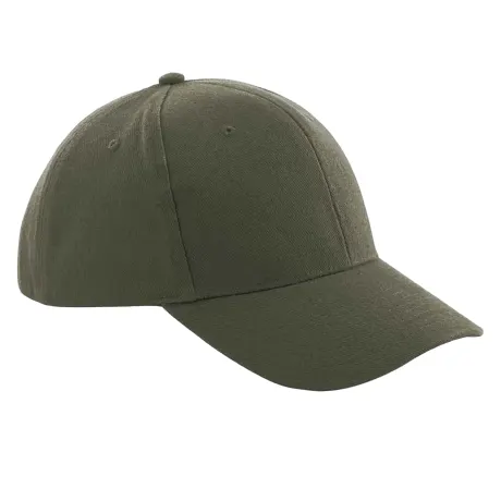 Beechfield - Unisex Pro-Style Heavy Brushed Cotton Baseball Cap / Headwear