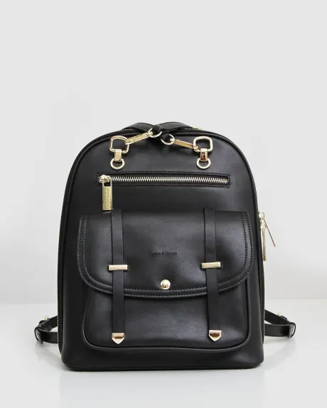 Belle & Bloom 5th Ave Leather Backpack