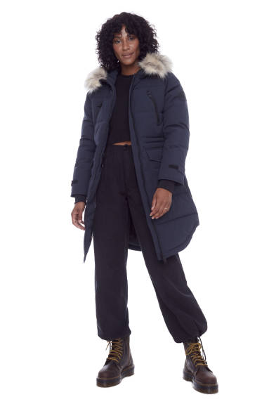 Alpine North Women's - UKON | Vegan Down Recycled Drawstring Winter Parka