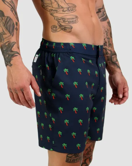 Mosmann Mens Swim Shorts - Bar Tropic