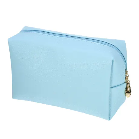 Unique Bargains- Small Portable Travel Cosmetic Bag PU Leather