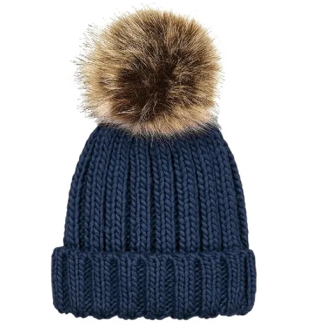 Beechfield - - Bonnet PomPom - Unisexe Enfant