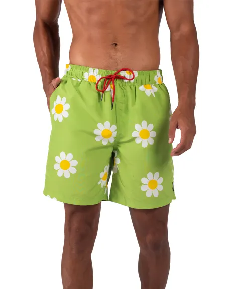 Coast Clothing Co. - Classic Swim shorts - Daisy