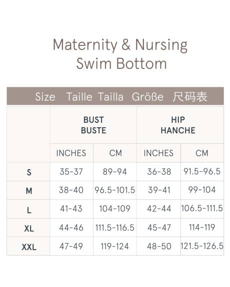 Bravado Designs - Maternity & Nursing Swim Bottom - Teal