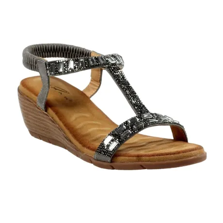 Lunar - Womens/Ladies Macie Wedge Sandals