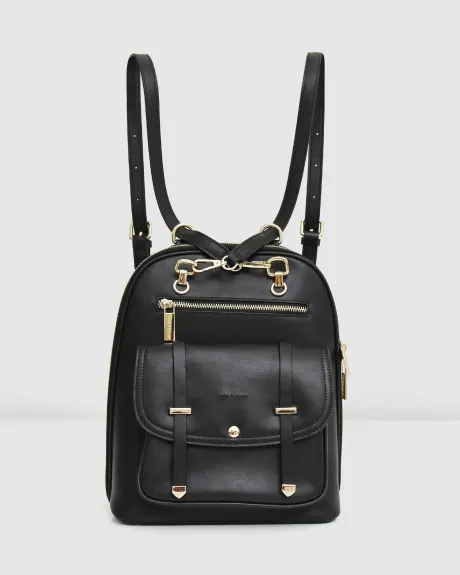 Belle & Bloom 5th Ave Leather Backpack