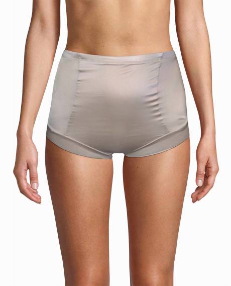 Nicole Miller - 2-Pack Shiny Micro High Waisted Shaping Briefs