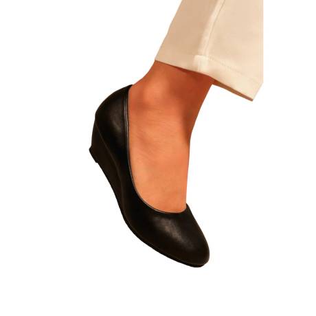 Where's That From - Womens/Ladies Kieran Low Wedge Court Shoes