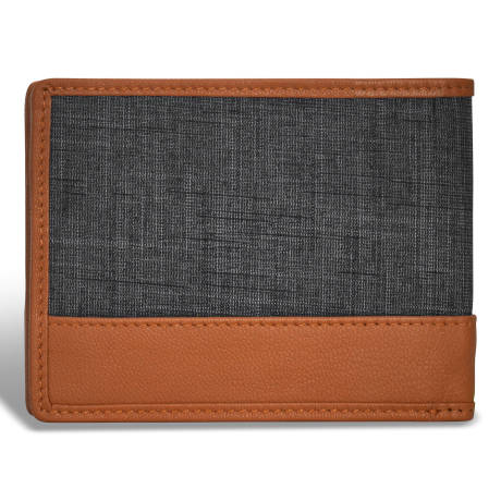 Denim Collection - Leather Top Wing Wallet