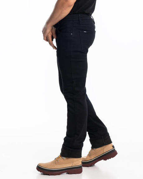 LOIS - Jeans Doublé Noir Brad Slim