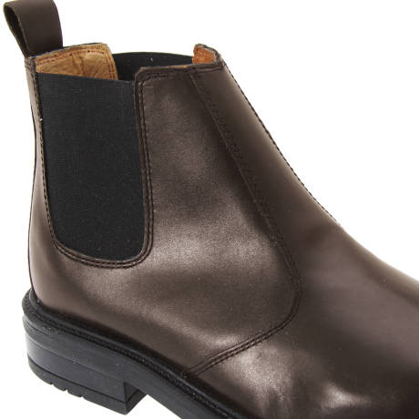 Roamers - Mens Leather Quarter Lining Gusset Chelsea Boots